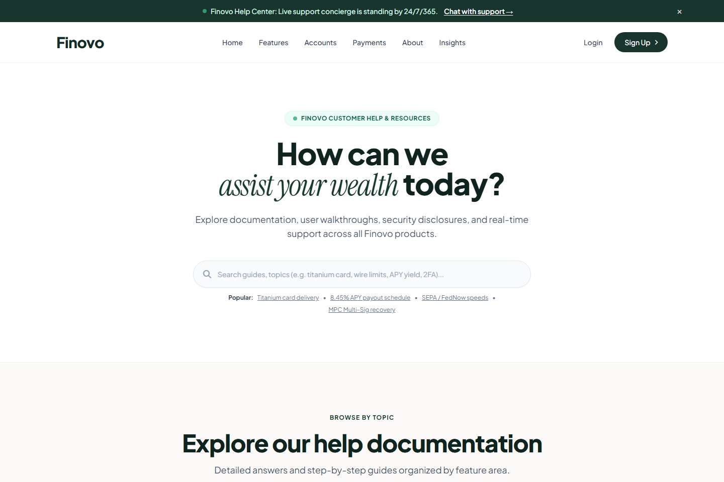 Help Center Portal