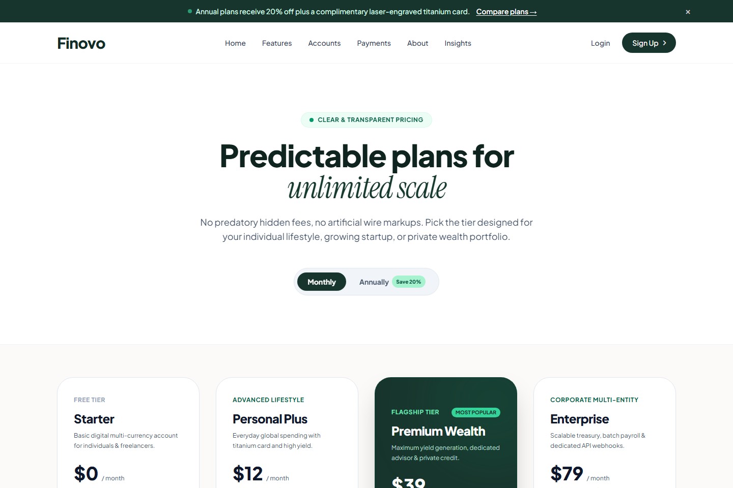Pricing & Plans